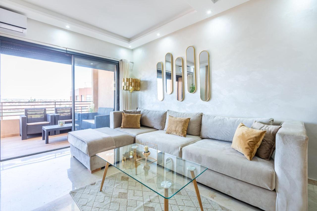 New! Superbe Appartement A Majorelle,Terrace,Iptv. 마라케시 외부 사진